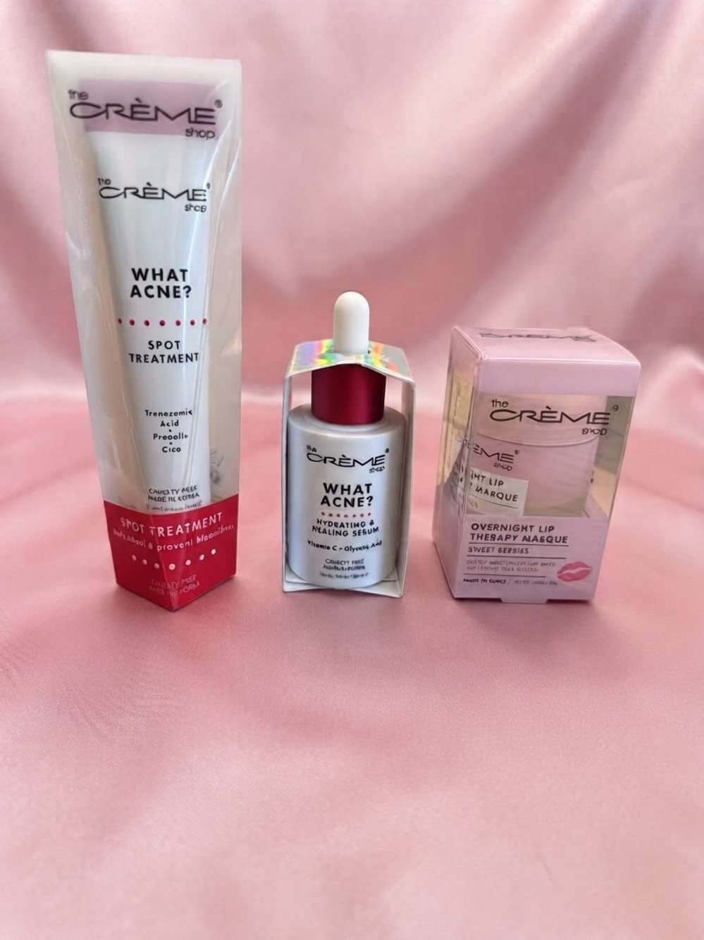 the CRÈME shop What Acne? Hydrating & Healing Serum - Pink